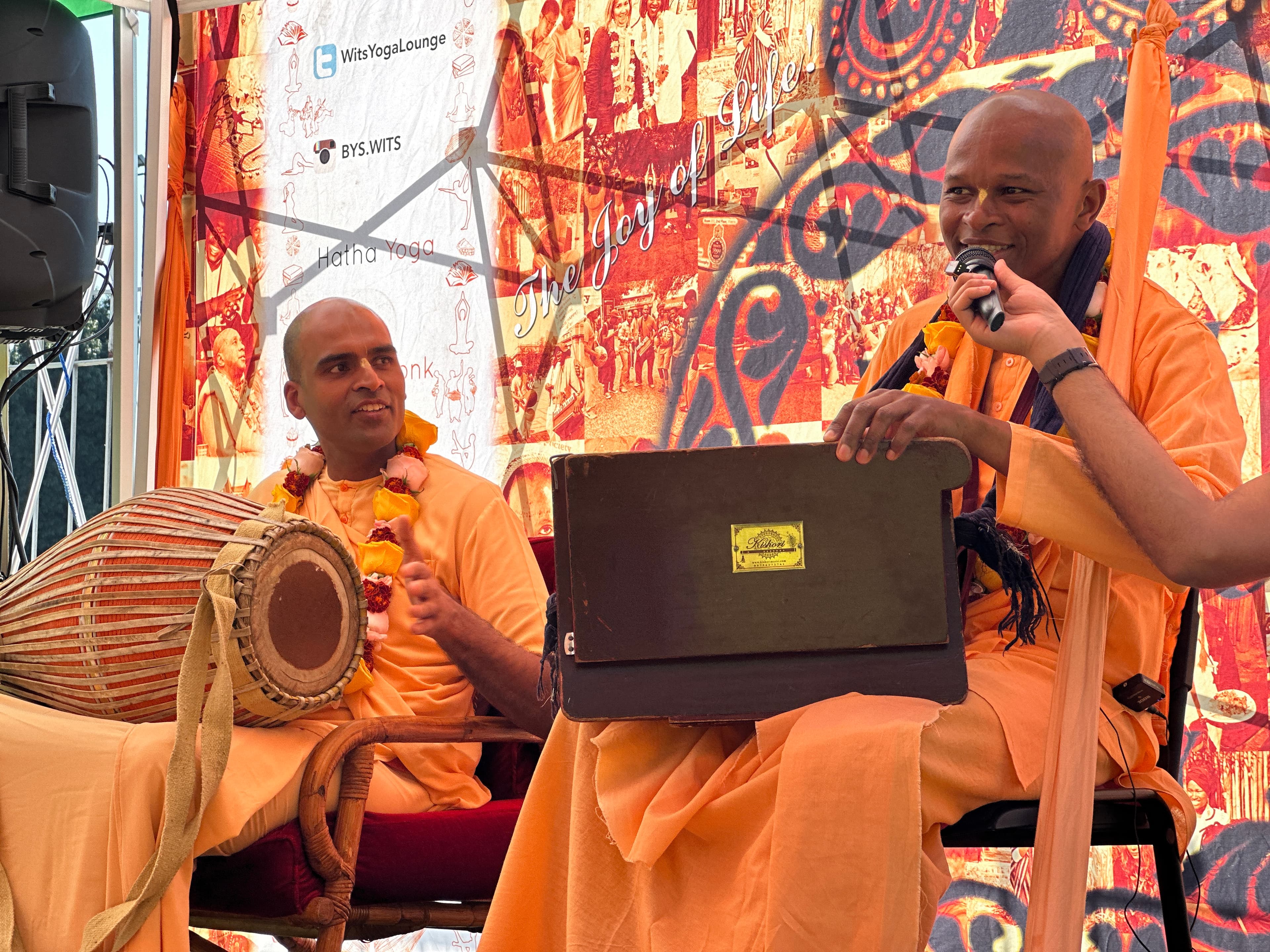 Gauranga Swami at kirtan