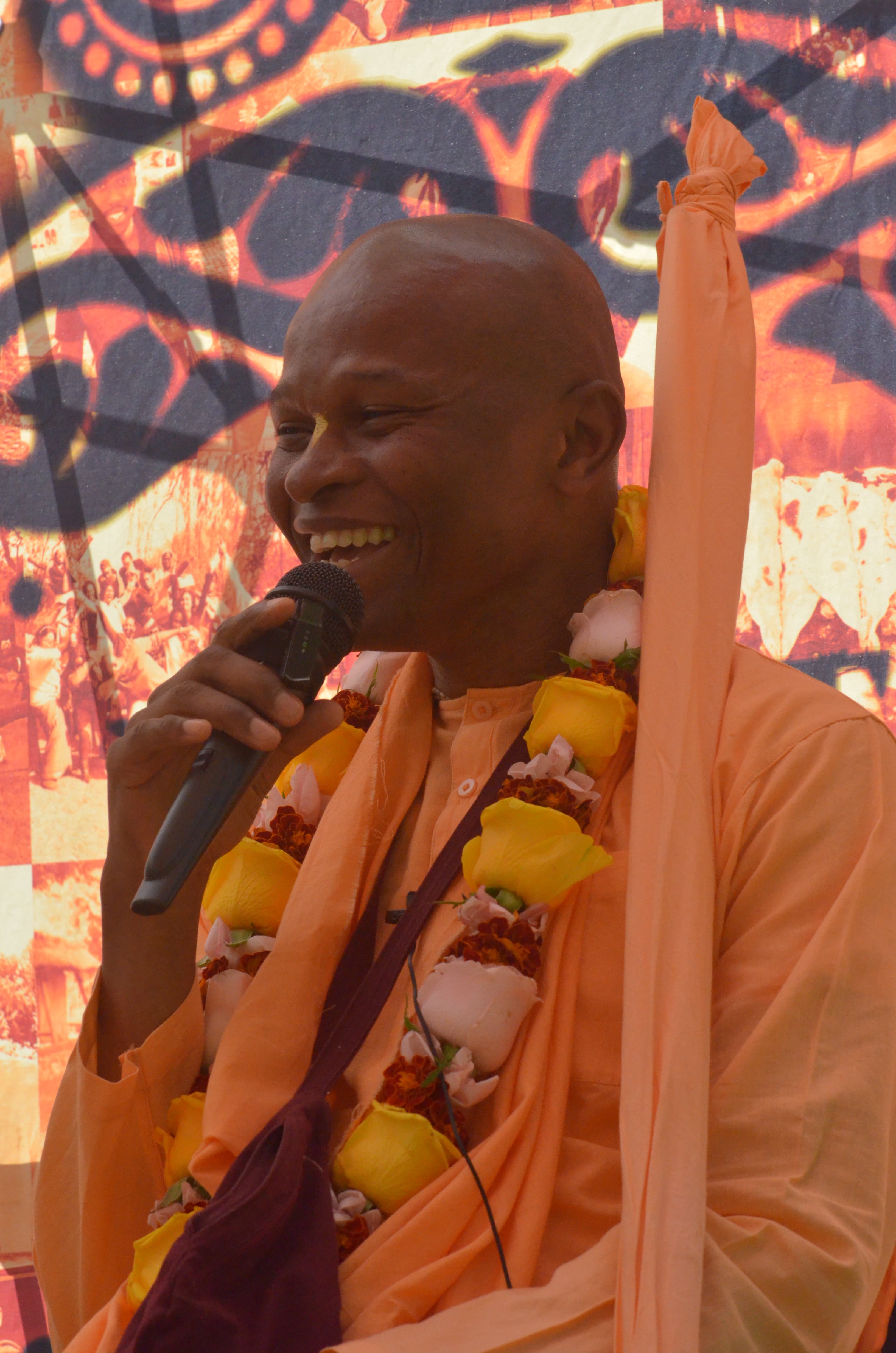 Gauranga Swami speaking